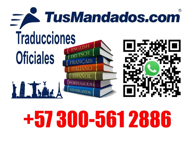 Traducciones oficiales certificadas en inglés, francés, alemán, portugués e italiano